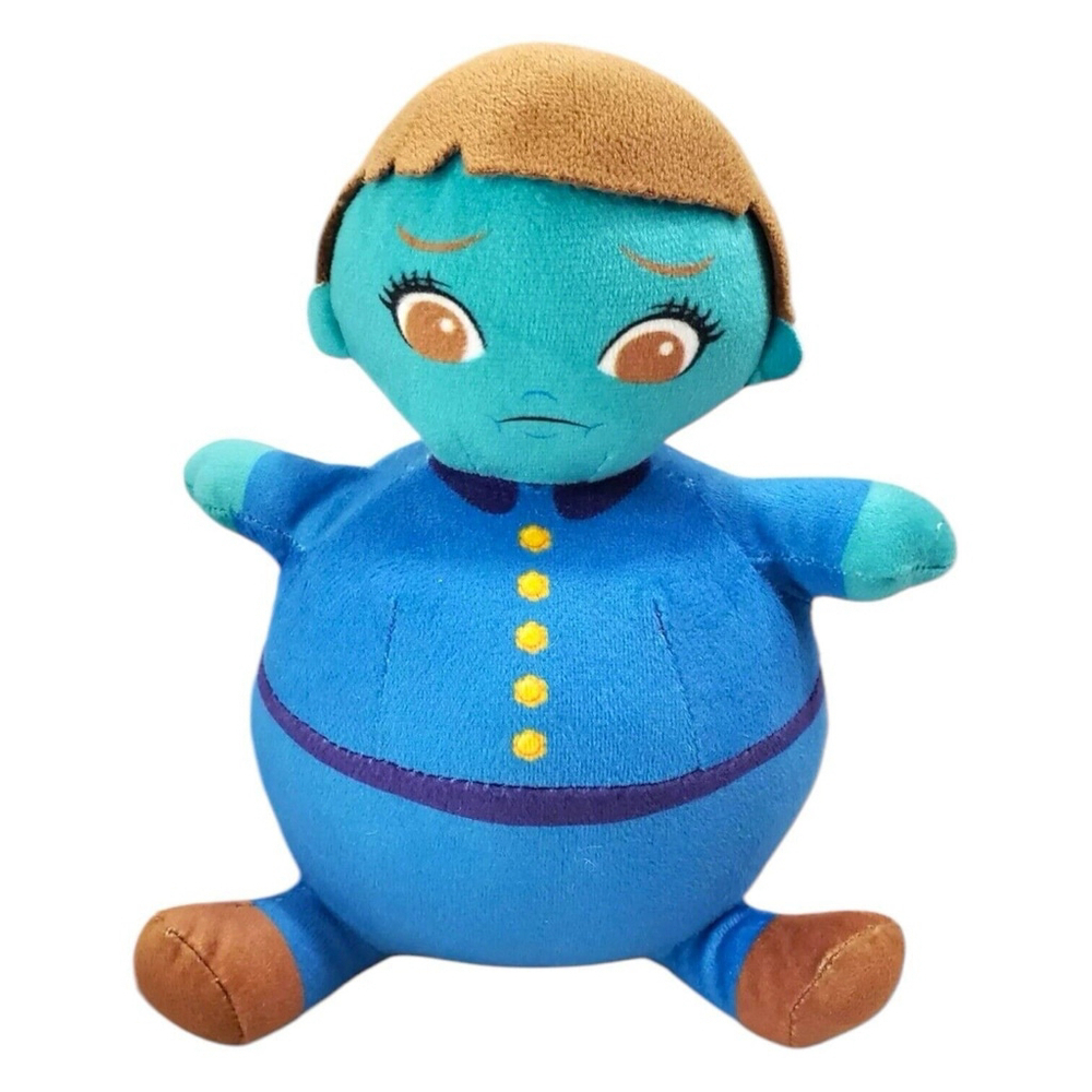 Willy Wonka The Chocolate Factory Plush Violet Beauregard Blueberry Girl Toy 7”